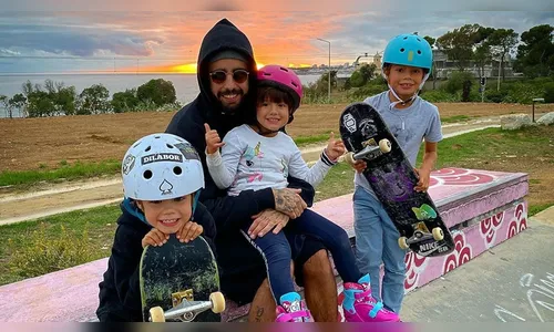 Pedro Scooby diz não ser pai ausente de seus três filhos com Luana Piovani