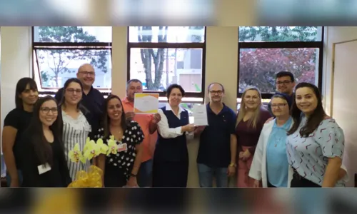 Grupo Os Repoio, de Mauá da Serra, ajudam na construção do setor de radioterapia da Unidade de Tratamento do Câncer de Apucarana