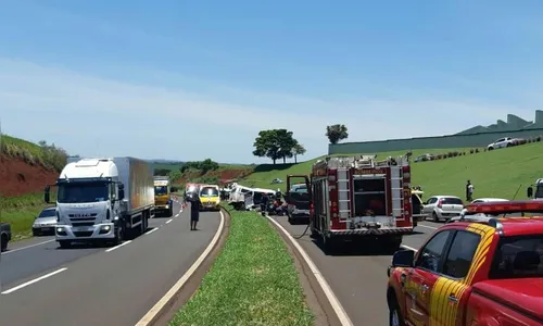 Jovem de 18 anos morre e outras três pessoas ficam feridas em acidente na BR-376 em Marialva