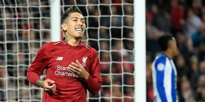 Em ótima fase no Liverpool, Roberto Firmino quebra recorde de gols na Inglaterra