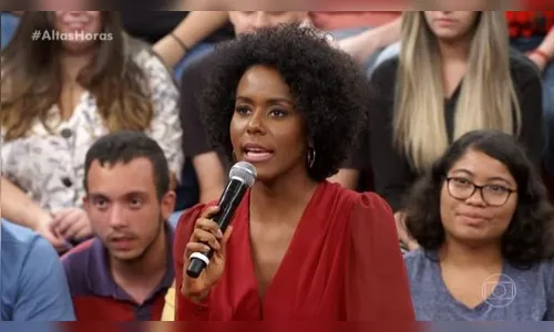 Maju Coutinho sobre críticas na estreia na bancada do JH: 