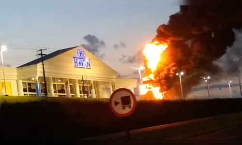 Incêndio que destruiu estátua da loja Havan de São Carlos foi criminoso, diz Polícia Civil