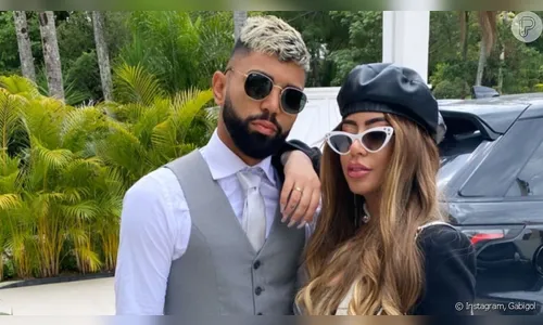 Gabigol briga com Rafaella e é barrado em festa de Neymar