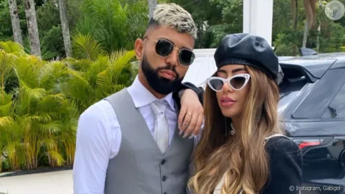 Gabigol briga com Rafaella e é barrado em festa de Neymar