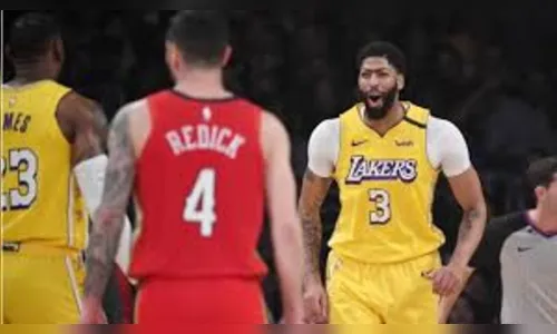 Davis brilha e Lakers vencem Pelicans; Celtics levam sufoco, mas superam Hawks