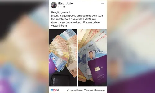 Noivo perde carteira com R$ 1,7 mil da lua de mel e tem dinheiro devolvido