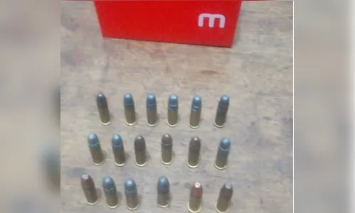 PM de Apucarana apreende munições; jovem de 21 anos é preso