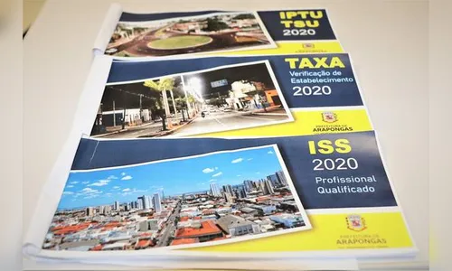 Prefeitura de Arapongas inicia distribuição dos carnês do IPTU