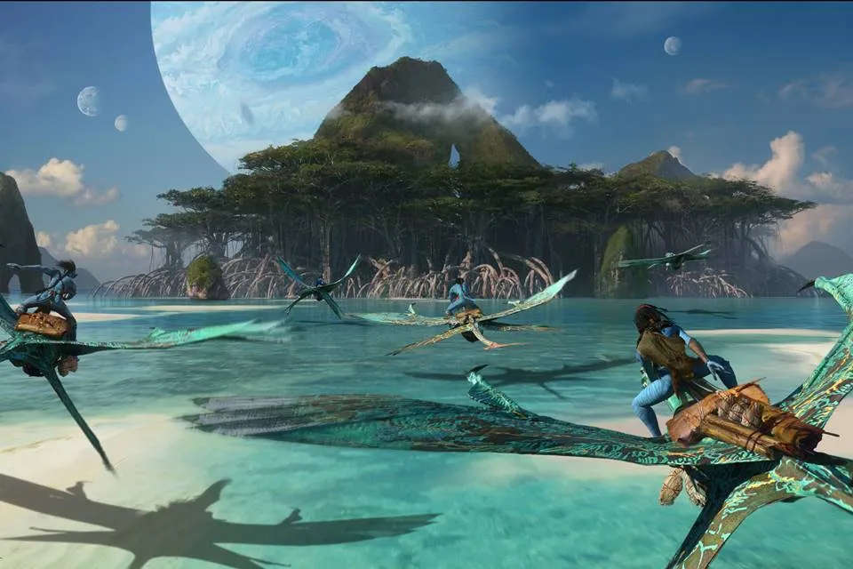 Avatar 2 ganha imagens conceituais com paisagens de Pandora