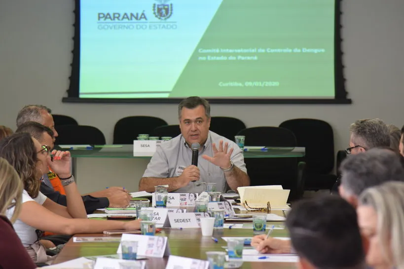   Comitê Intersetorial de Controle da Dengue no Paraná realiza primeira reunião e traça novas ações