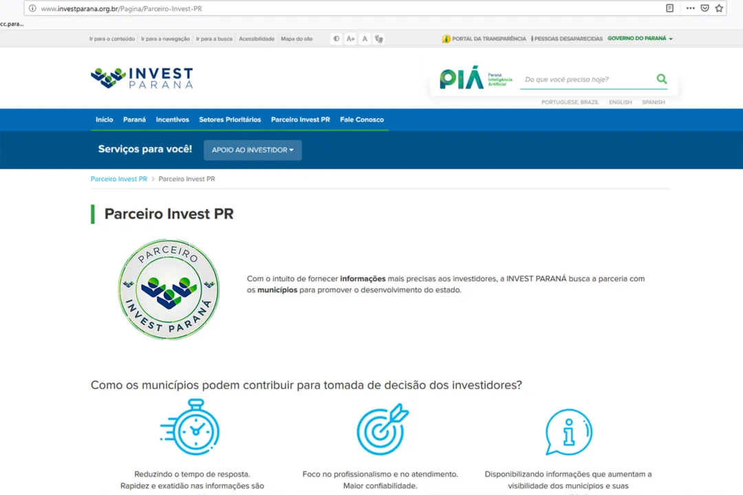 Paraná ganha nova ferramenta para atração de investimentos