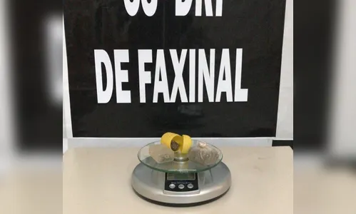 Polícia Civil de Faxinal prende suspeito de roubo e tráfico de drogas 