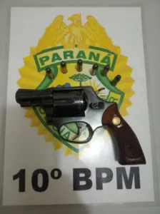 Homem é preso por porte ilegal de arma em Mauá da Serra