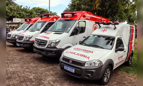 Apucarana recebe quatro novas ambulâncias