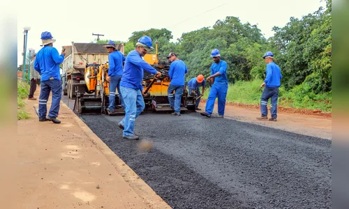 Acesso ao distrito Correia de Freitas é recapeado