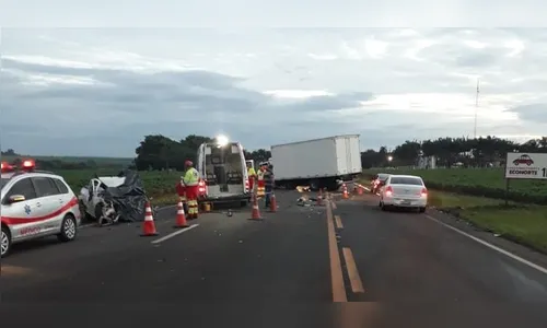 Acidente na PR-323 em Sertanópolis deixa um morto