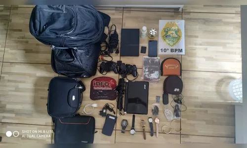 PM prende dois homens furtando casa em Mauá da Serra 