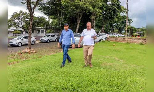 Obra amplia estacionamento nas imediações da capela mortuária de Apucarana