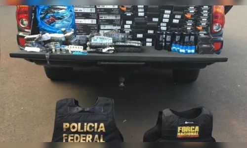 PF apreende cinco mil agulhas de tatuagem em Foz do Iguaçu