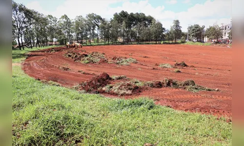Obras estão trazendo de volta o Campo do Alvorada