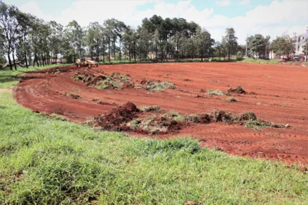 Obras estão trazendo de volta o Campo do Alvorada