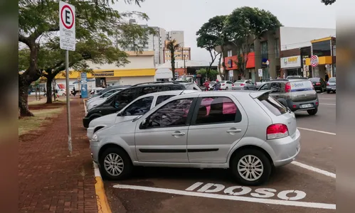 GM de Apucarana vai fiscalizar uso irregular de vagas especiais no estacionamento rotativo 
