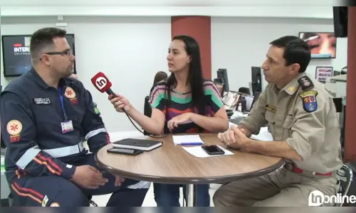 Bombeiros e Samu, saiba quando acionar os diferentes serviços de emergência; assista a live