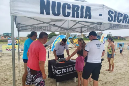 Polícia Civil participa de evento do Verão Maior no litoral paranaense 