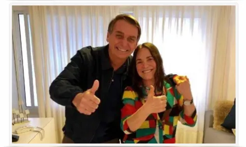 Regina Duarte aceita convite e diz que começa testes na secretaria da Cultura