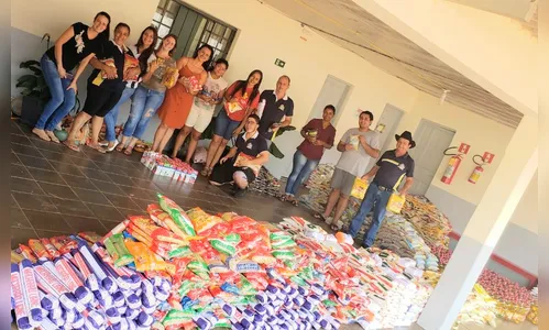 Festa de aniversário de São João do Ivaí arrecada mais de duas toneladas de alimentos