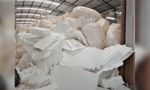 Usina de Reciclagem de Arapongas em parceria com empresa visam recolhimento de isopor