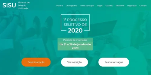 Mais de 1,5 milhão de estudantes já se inscreveram no Sisu