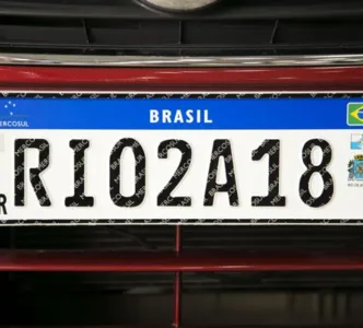 Começa a valer a partir de 31 de janeiro novo modelo de placa de veículos padrão Mercosul