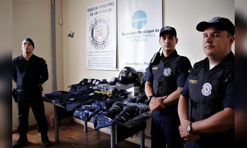 Guarda Municipal recebe novos uniformes