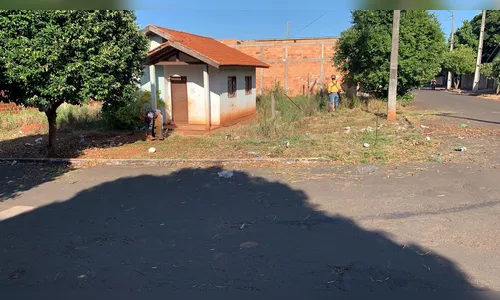 Prefeitura realiza limpeza de calçadas, em Sabáudia