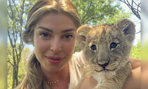 Luisa Mell critica Grazi e Caio Castro por fotos com animais selvagens e ganha apoio de Anitta