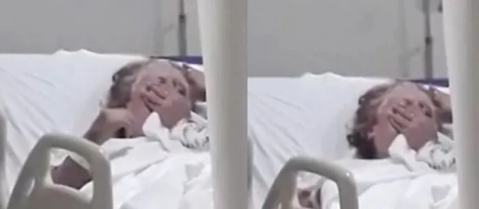 Filha é presa após ser flagrada tentando asfixiar mãe em hospital; veja vídeo