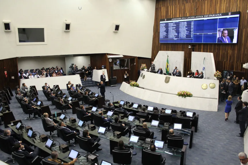 Assembleia Legislativa do Paraná retoma sessões plenárias na segunda (3) 