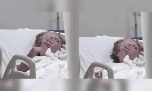 Filha é presa após ser flagrada tentando asfixiar mãe em hospital; veja vídeo