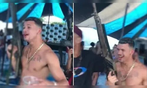Irmão de Lucas Paquetá é filmado segurando fuzil em comunidade 