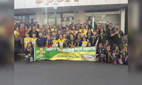 Escoteiros de Apucarana arrecadam doações para ajudar as vítimas das chuvas em Minas Gerais