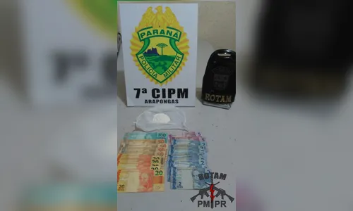 Suspeito de tráfico de drogas é preso na Zona Sul de Arapongas