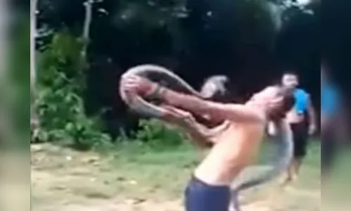 Encantador de serpentes morre após ser atacado por cobra; assista 
