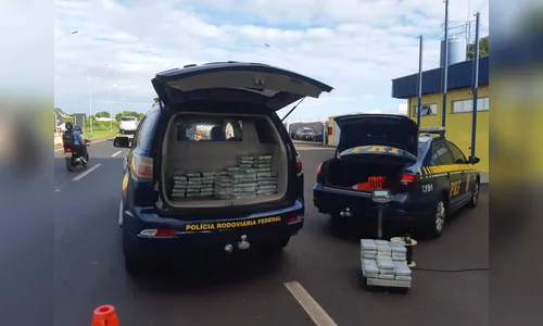 PRF descobre 177 quilos de cocaína escondidos em caminhão no norte do Paraná