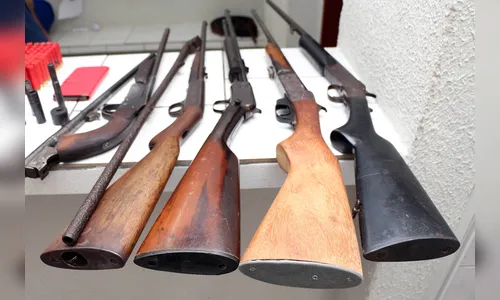 Forças policiais apreendem 20 armas por dia no Paraná