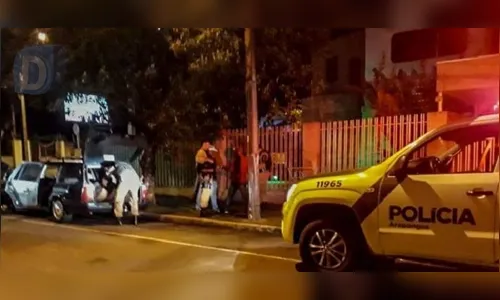 PM de Arapongas cumpre mandado de prisão durante 'Operação Saturação'