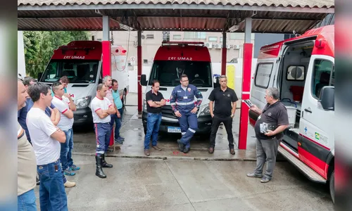 Condutores do SAMU recebem orientações técnicas para ambulâncias da Mercedes