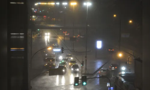 Fim de semana será chuvoso, prevê meteorologia