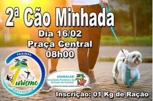 Vem aí a 2ª edição da Cãominhada de Faxinal