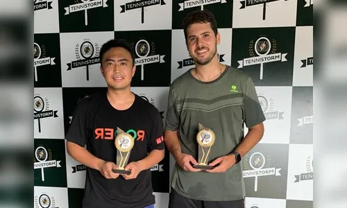 Atletas de Apucarana se destacam em campeonato de tênis em Maringá